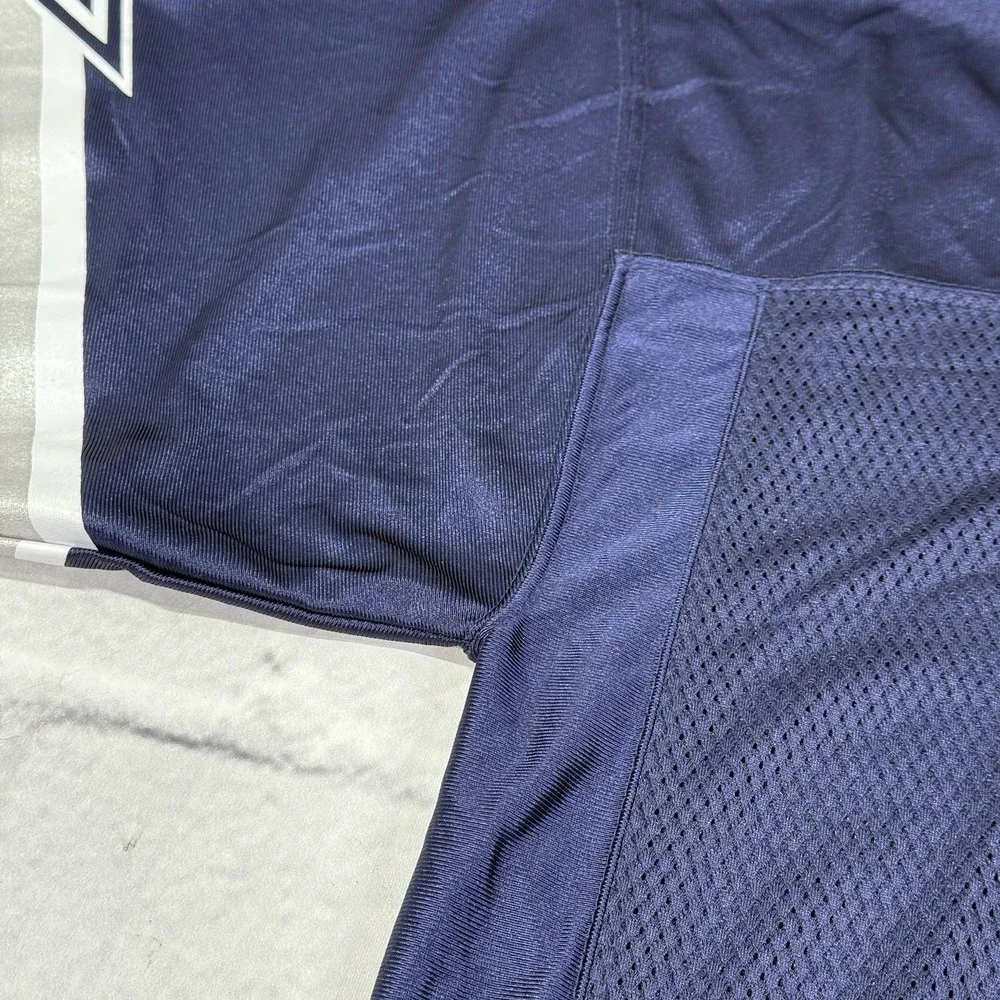 VTG Tony Romo Dallas Cowboys Reebok Authentic NFL Equipment Jersey Size L Blue‎